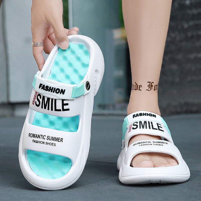 2024 Sommer Herren Massage Hausschuhe Outdoor Sandalen Strand Bequeme Weiche Rutschen Indoor Freizeitschuhe Herren Sandalen Große Größe 47 48_voghion.com