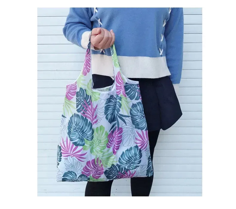 Grande borsa della spesa riutilizzabile adatta per borse da donna, borse pieghevoli, ecologiche 250321l_voghion.com