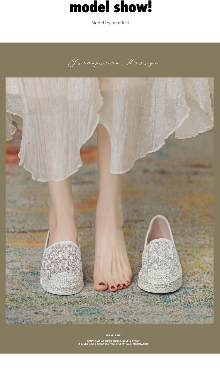 Breathable Mesh Platform Spring Plaid Wedge Fisherman Shoes_voghion.com