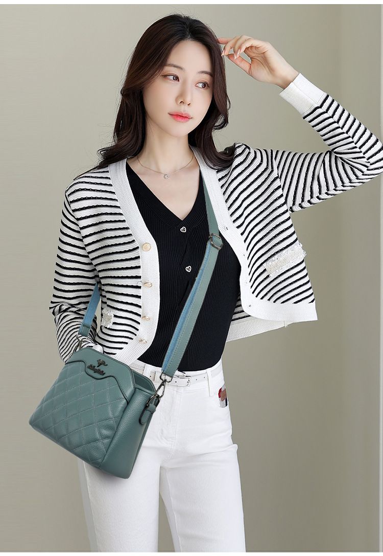 Sac à bandoulière matelassé de marque 2025, texturé et brodé de haute qualité, pour femme, à la mode_voghion.com