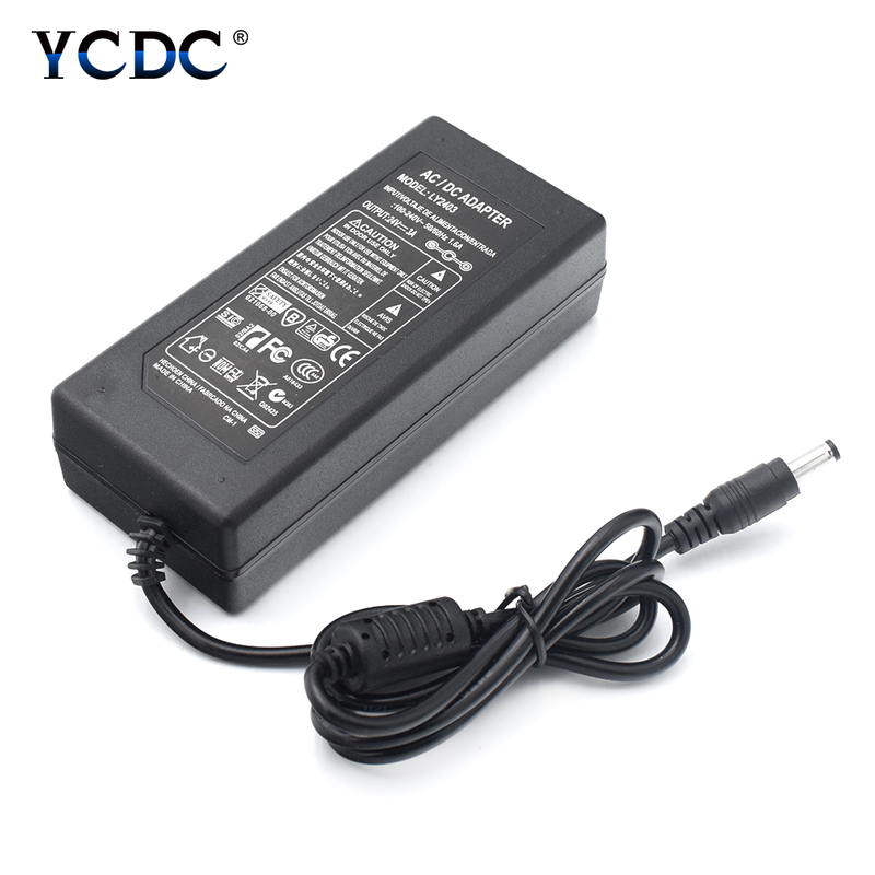 DC 24V 3A US/EU/UK/AU Plug Charger Universal AC100-240V To DC 24V 3A Power Supply Adapter Converter Module Stable High Power_voghion.com