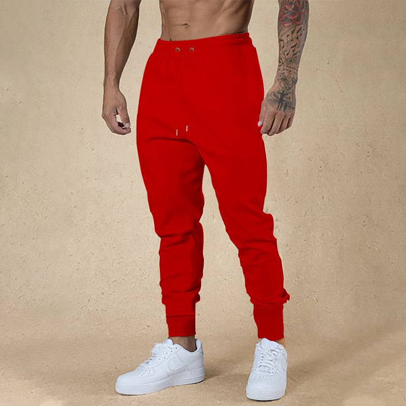 Frühling und Sommer neue heiße verkaufende Jogginghose Herren Kleid Füße Fitness Hose Casual Jogginghose Männer_voghion.com