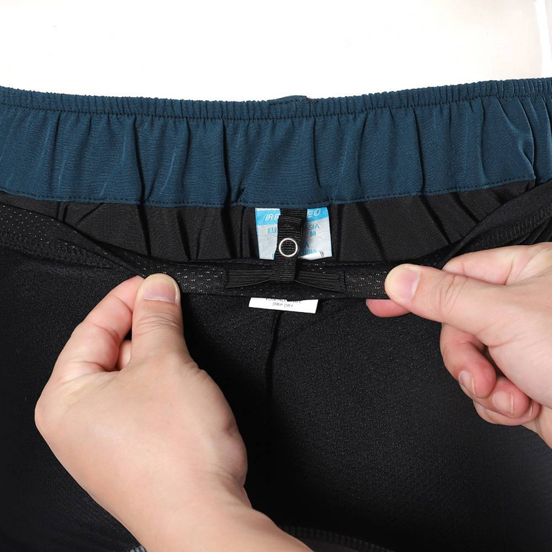 NOKO-ARSUXEO Outdoor-Radhose Fahrradshorts Anzug Abnehmbare wasserdichte Multi-Reißverschlusstasche Atmungsaktive Schweißshorts Herren_voghion.com