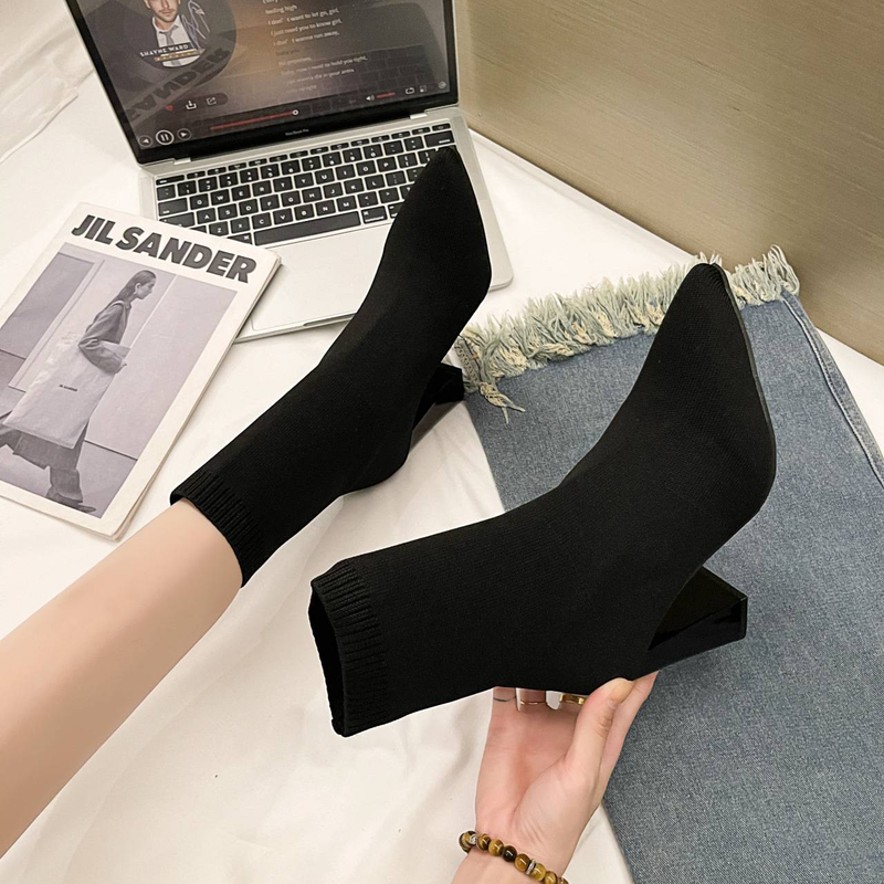 Französische Stiefeletten mit hohem Absatz für Damen: 25 neue Modelle für Frühling und Herbst_voghion.com