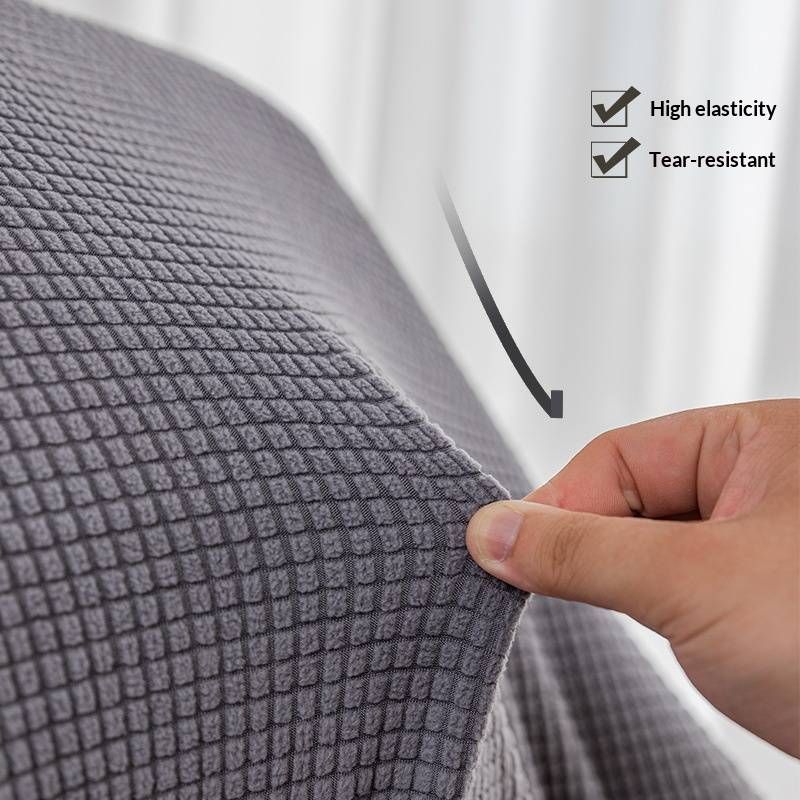 Coprisedie elasticizzati in jacquard – Vestibilità universale per sedie dalla forma unica, poliestere di alta qualità, antiscivolo e antipolvere_voghion.com