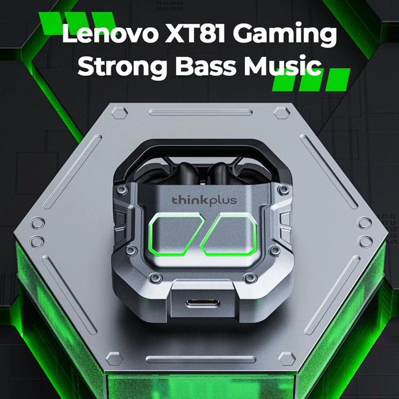 1 Paar Kopfhörer Dual Mode Switching Gaming Bunte Lichter Mecha Style Design Version Anruf Wasserdicht Wireless Bluetooth_voghion.com