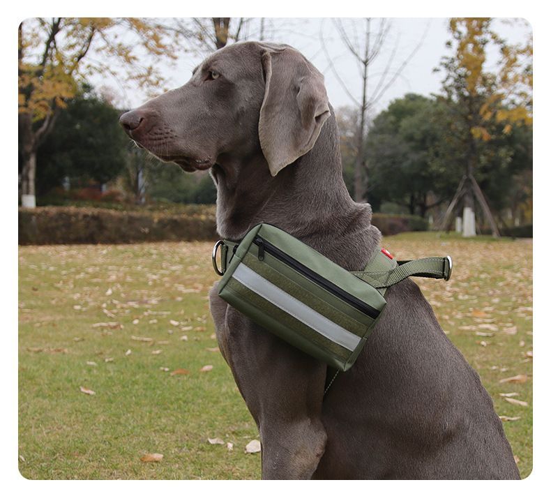 Dog For Medium And Large Dogs Training Bag Outdoor Portable Magic Tape Tactical Small Backpack_voghion.com