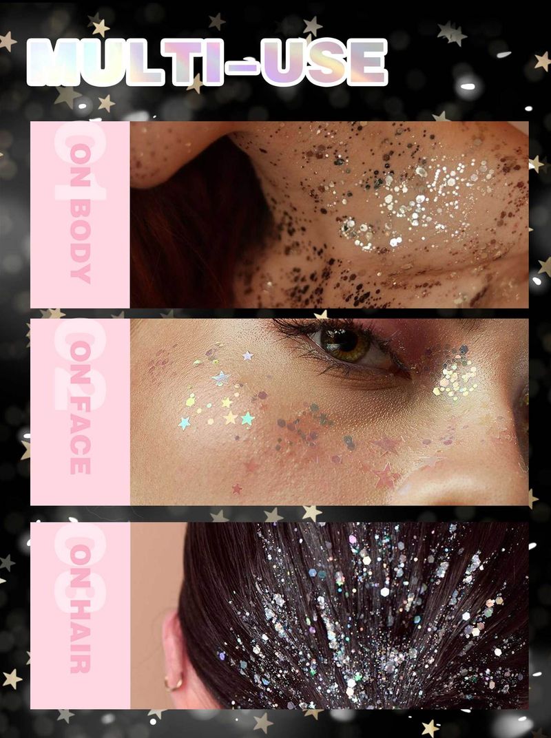 HANDAIYAN 8-Color Shimmer Eyeshadow Palette - Gel Texture, Fine Glitter, Chameleon Effect_voghion.com
