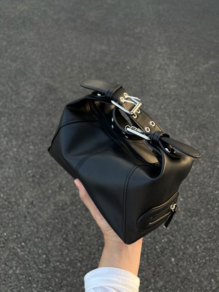 Nischendesign High-End-Motorrad Y2K süßer cooler Stil Gürtel Unterarm einzelne Schulter Umhängetasche trendig_voghion.com