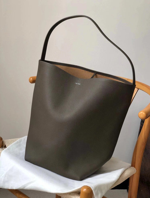 Kabelka NS Park Hovězí kůže na jedno rameno, kabelka Row Bucket Tote, Lcu_voghion.com