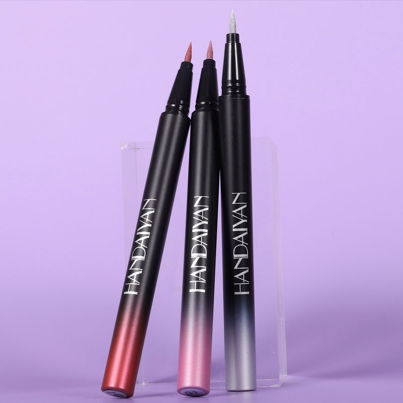 HANDAIYAN Ultra - Fine Metallic Liquid Eyeliner With Pearl Shimmer - Waterproof, Long - Lasting And Smudge - Proof_voghion.com
