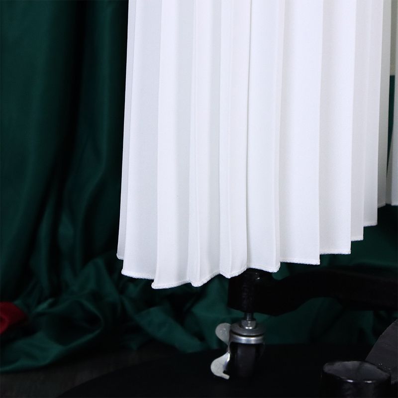 Damenbekleidung Sommermode zweiteilig ärmellos rückenfrei unregelmäßig langer Rock Hose mit weitem Bein_voghion.com