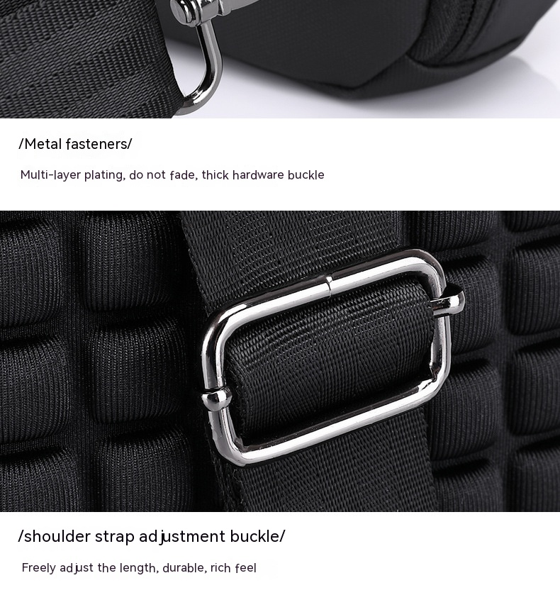 Τσάντα στήθους, ανδρική πολυλειτουργική επιχείρηση, αθλητικά, ταξίδια, χιαστί τσάντα με έναν ώμο_voghion.com