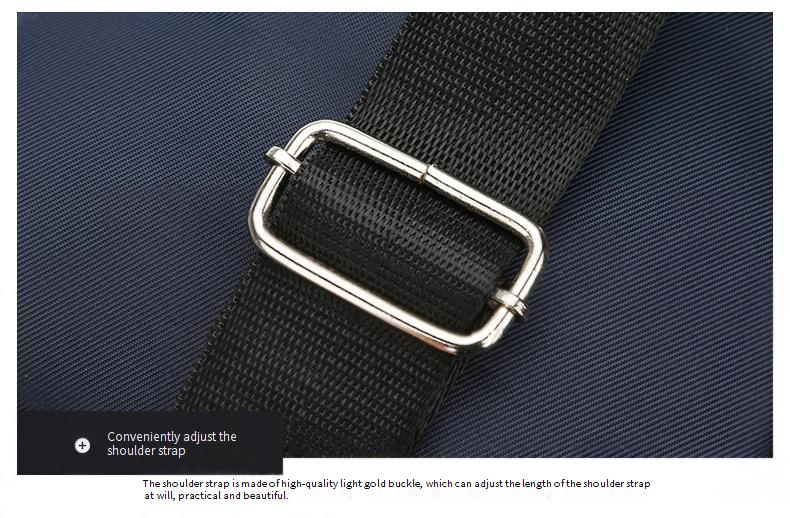 Umhängetasche für Herren mit großem Fassungsvermögen und USB-Ladeanschluss – wasserdichtes Oxford-Gewebe, Design mit mehreren Fächern für Reisen und Arbeit_voghion.com