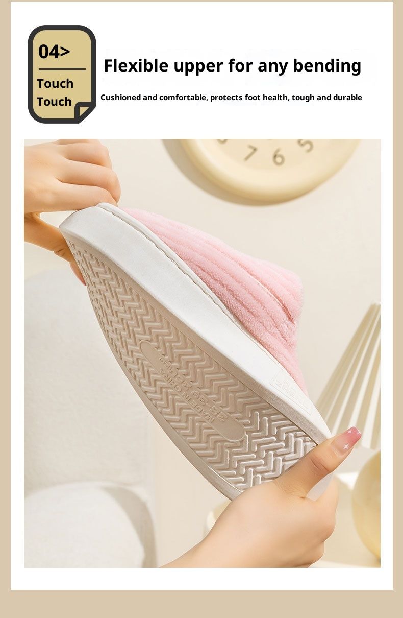 Pantofole da casa morbide e pelose per donna e uomo - Calde pantofole invernali antiscivolo per interni ed esterni, foderate in pile con stampe animalier_voghion.com