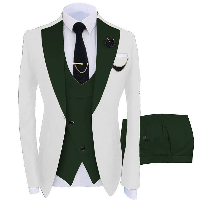 Men's Clothing Three Piece Men's Suits Performance Suits Men's Dresses Wedding Groomsmen Suit_voghion.com