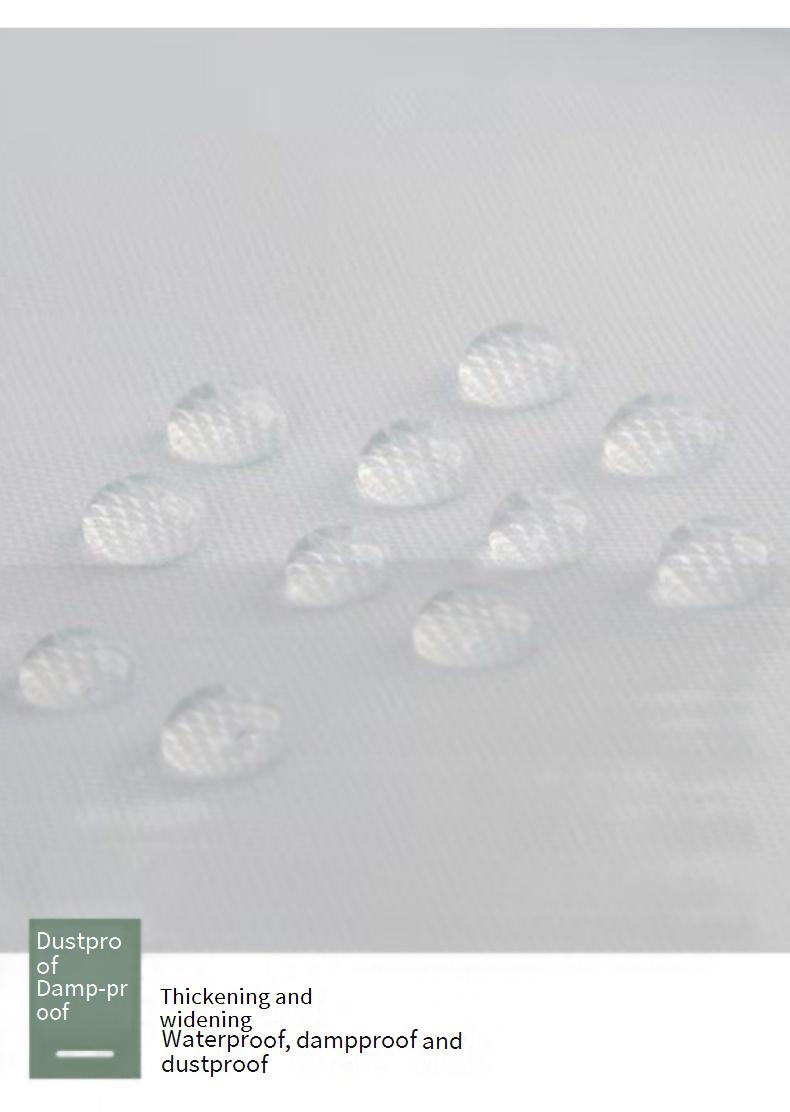 Clothes Dust Cover Open Clothes Storage Dust Bag Coat Cover Hanger Hanging Storage Cover Dust Cover Towel_voghion.com
