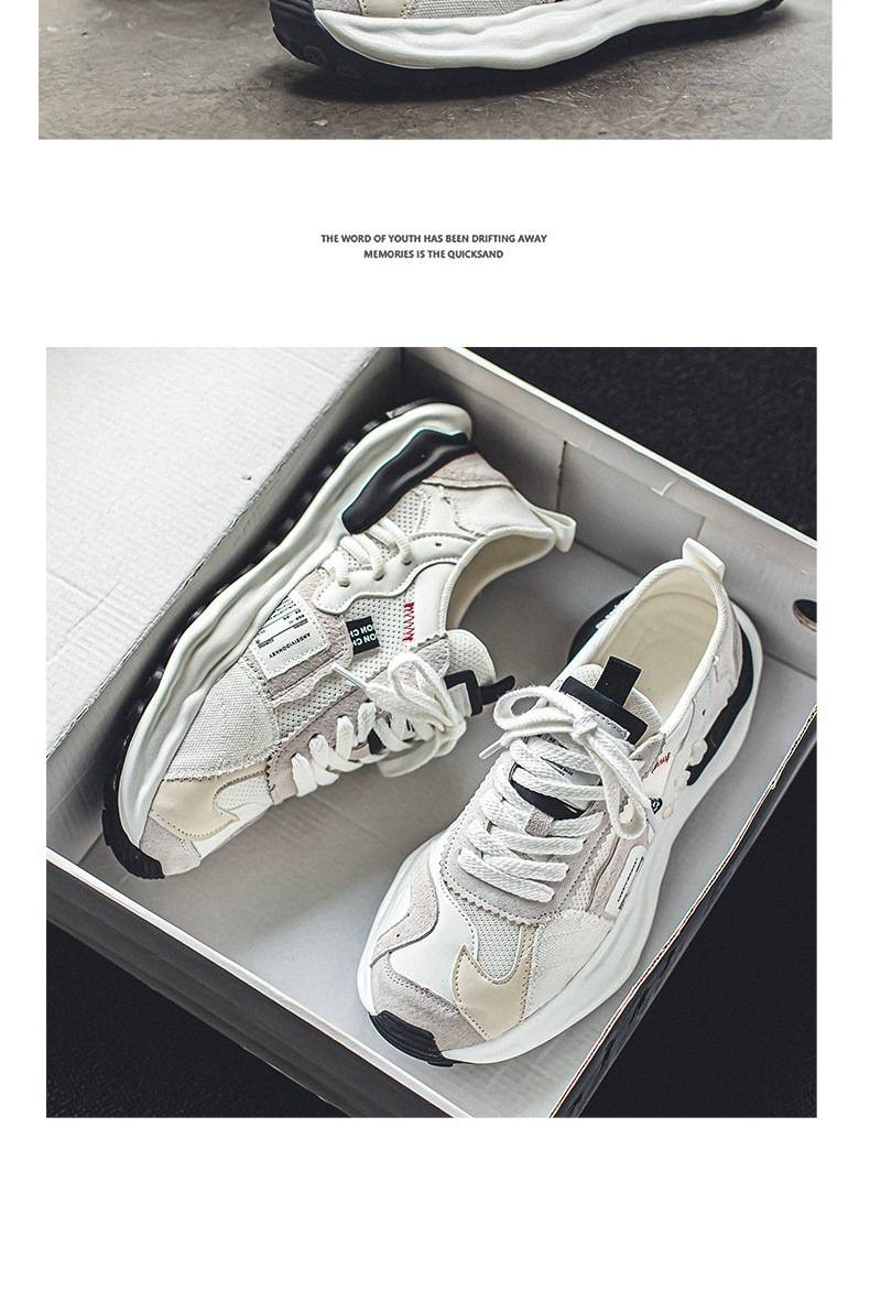 Men's Shoes 2025-1 New Style Mesh Breathable Dad Shoes Are Fashionable, Comfortable And Casual_voghion.com