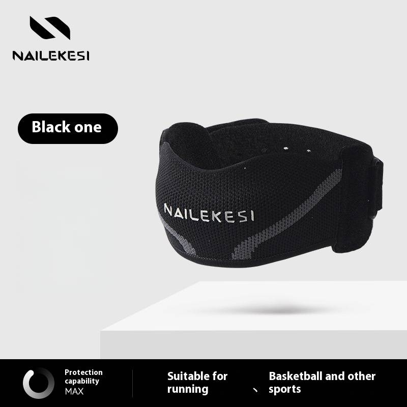 Professionele unisex kniebrace voor hardlopen, wandelen, badminton en sport - ademende compressiekous met siliconen vulling_voghion.com