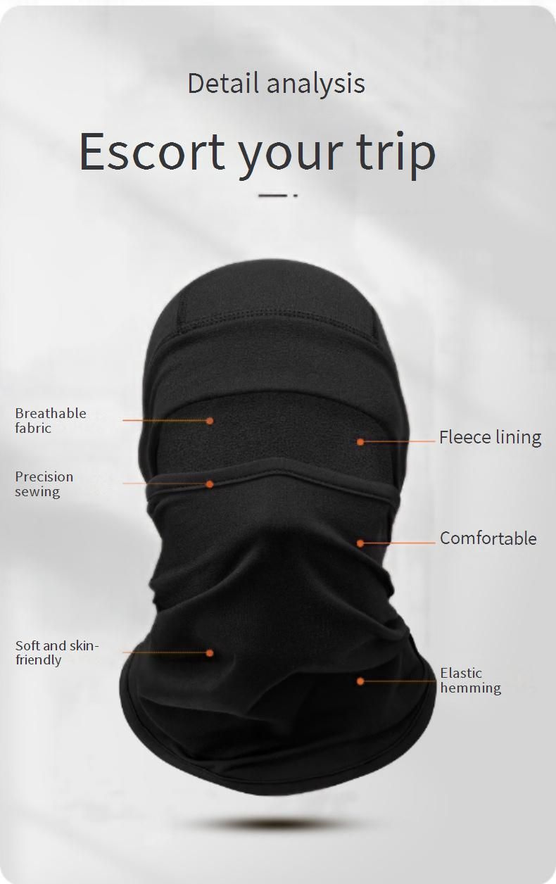 Unisex Winter Ski Balaclava Face Mask – Windproof & Thermal Neck Warmer For Motorcycle Riding, Snowboarding, And Outdoor Activities_voghion.com