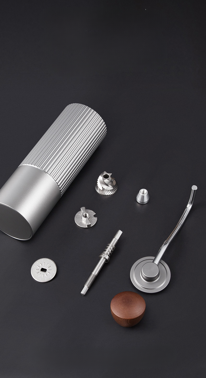 Bean cranked bean grinder, hand ground machine, manual coffee grinder_voghion.com