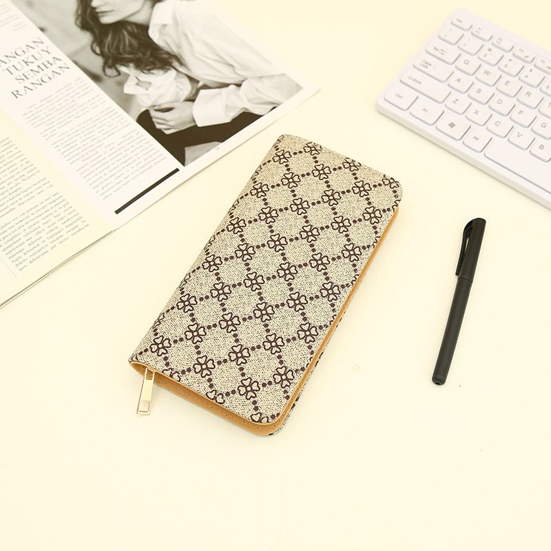 Women's Bags Ladies Long Large Capacity Zipper Wallet Fashionable Simple Clutch Wallet New Coin Purse In Stock_voghion.com