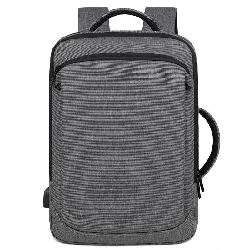 Bag Large Capacity Double-Shoulder High-End Feel Men's Notebook USB Laptop Backpack_voghion.com