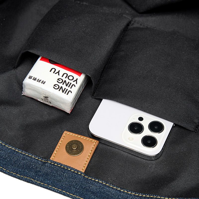 Borsa a tracolla in denim per donna, casual, grande capacità, leggera, da studente_voghion.com