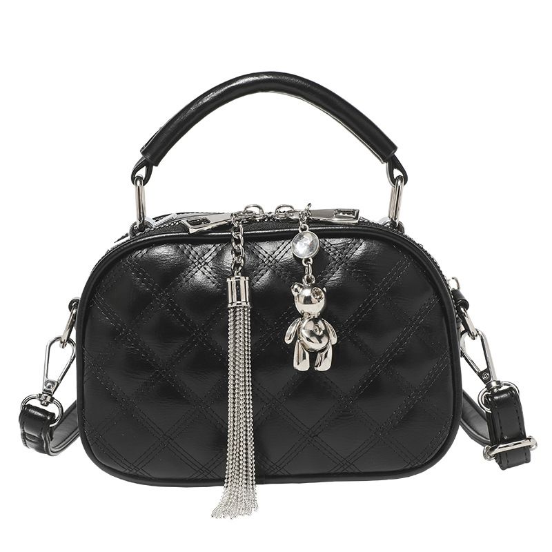 Lingge 2024 nuova versatile borsa a tracolla da donna quadrata piccola con catena occidentale_voghion.com