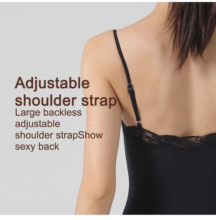 K New Sexy Hot Canotta Body in pizzo con spalline regolabili, body intero trasparente e traspirante._voghion.com