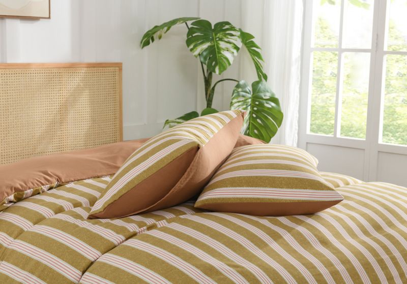 Weiche gewaschene Baumwolle Lange Kissen Bettlaken Quilt Abdeckung Bettwäsche Vier Stück Set_voghion.com