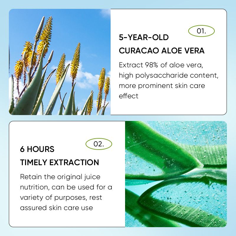 SADOER Aloe Moisturizing Beruhigendes, feuchtigkeitsspendendes, verschönerndes und nährendes Gesichtspflege-Toner_voghion.com