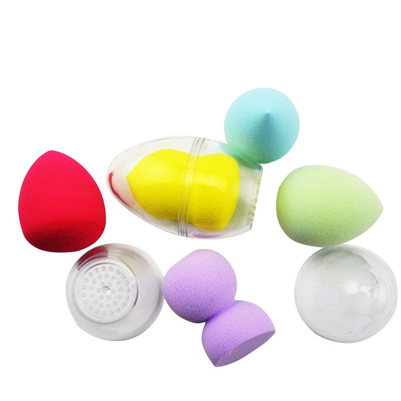 Scatola portaoggetti per trucco trasparente, colore: bianco, versione portatile da viaggio_voghion.com