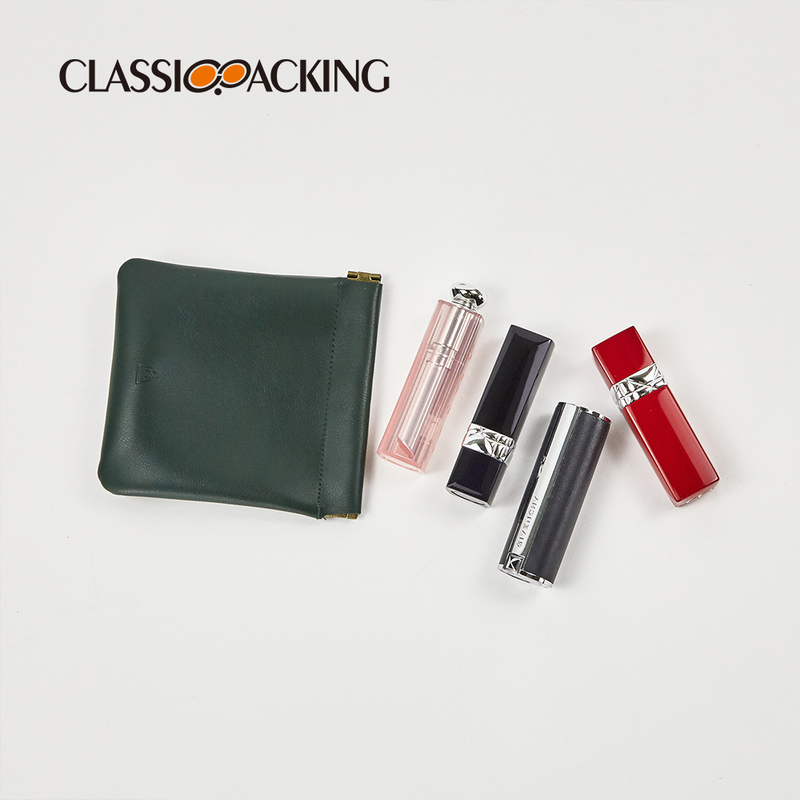 Mini Change Mouth Red Portable Aunt Towel Multifunctional Data Cable Storage Bag, Makeup Bag_voghion.com