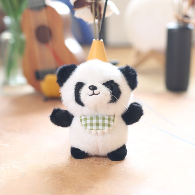 Adorable Bear Plush Cute Keychain Accessory With Soft Short Plush Bags For_voghion.com