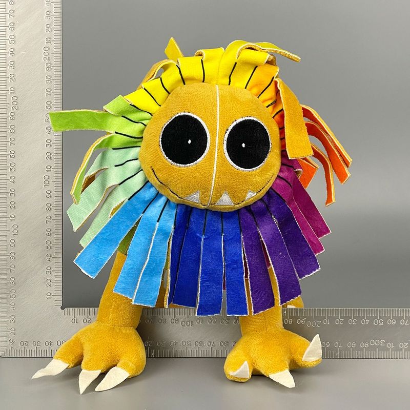 Pluszowe zwierzaki z serii Nightmare Critters – zielony dinozaur, duży lew, tęczowy kot, chmuroludek i inne (12 stylów) Miękkie pluszaki dla dzieci i kolekcjonerów_voghion.com