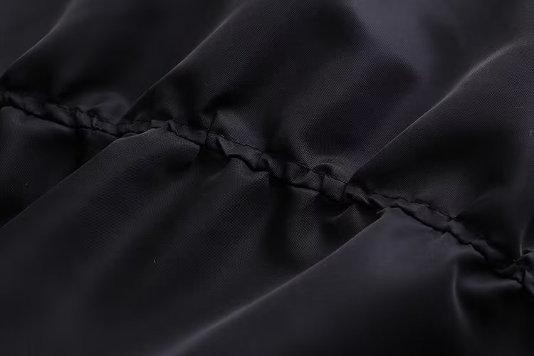 Women's plus-size bomber loose biker jacket_voghion.com