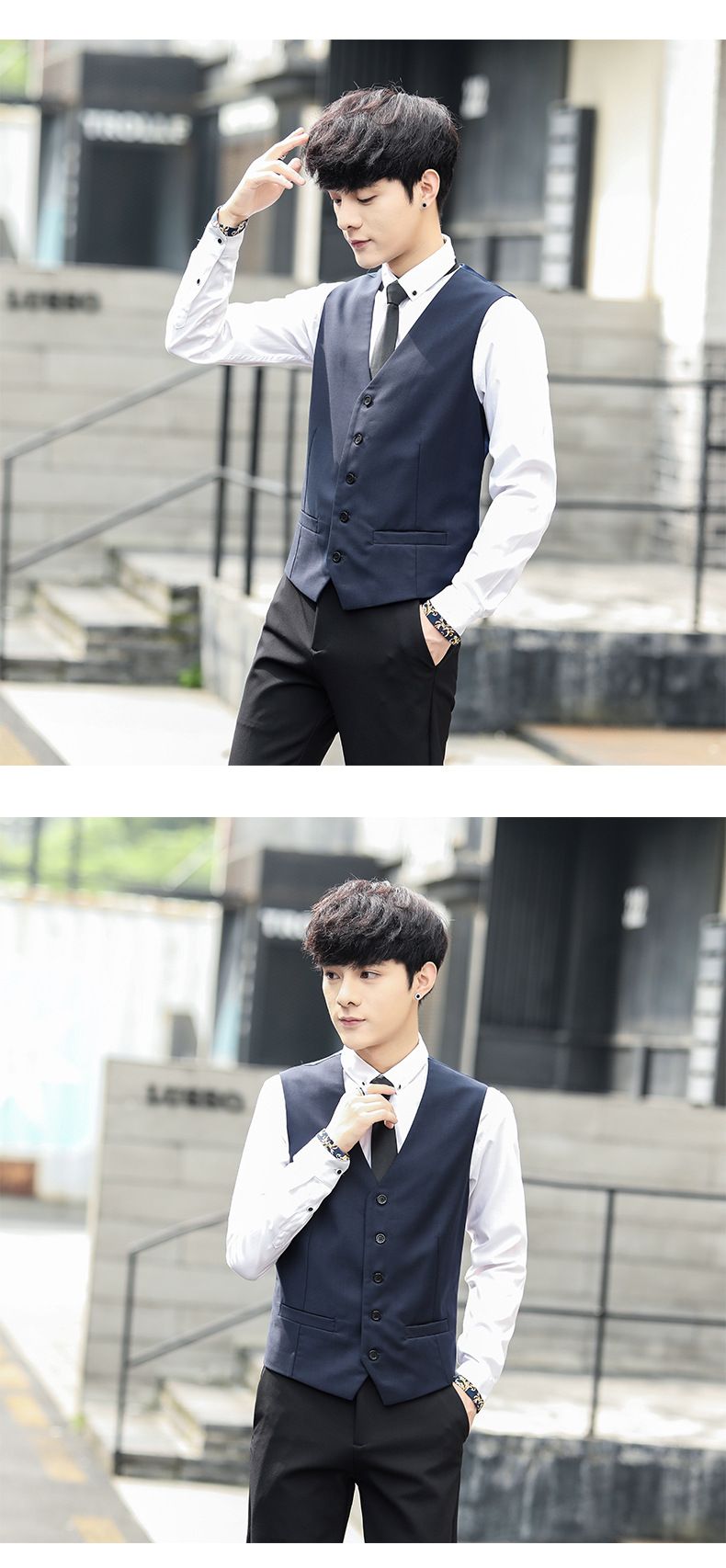 Herrkläder smart värmeväst vinter varm affärsväst uppladdningsbar värmeväst_voghion.com