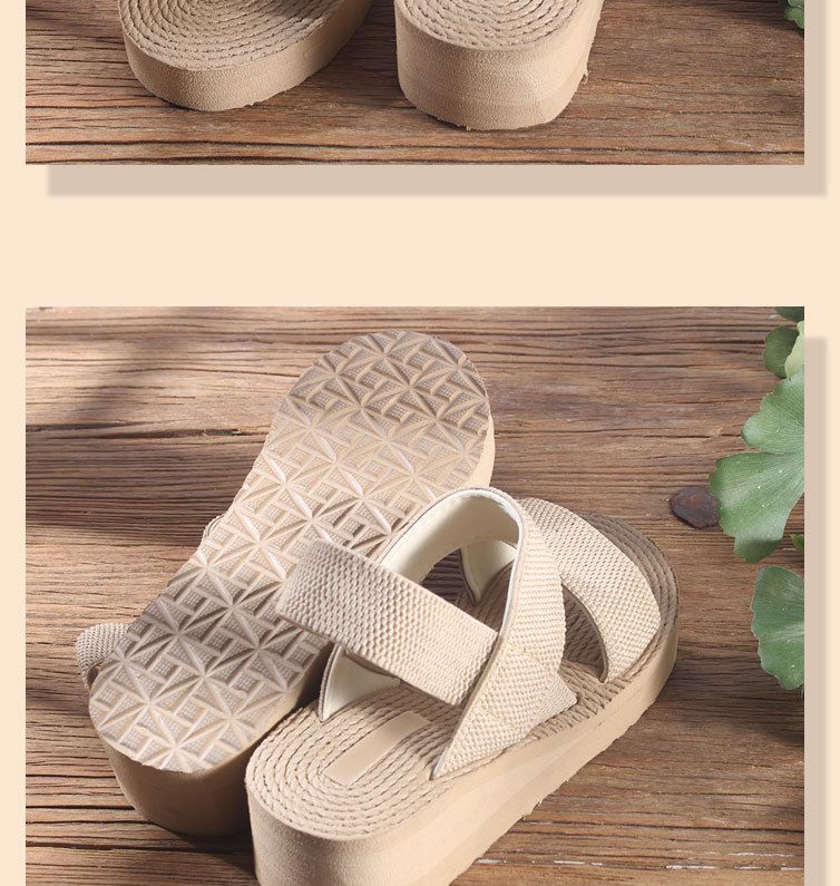 Chaussures pour femmes Eva Sandales à bout fermé à semelle épaisse pour femmes Été Nouveau style Mode Semelle souple Chaussures pour femmes légères et confortables_voghion.com