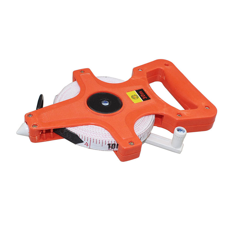 Fita métrica retrátil de 20/30/50/100 m, carretel aberto, escala métrica e imperial, régua de medição, gadget para marcenaria, medição de profundidade_voghion.com