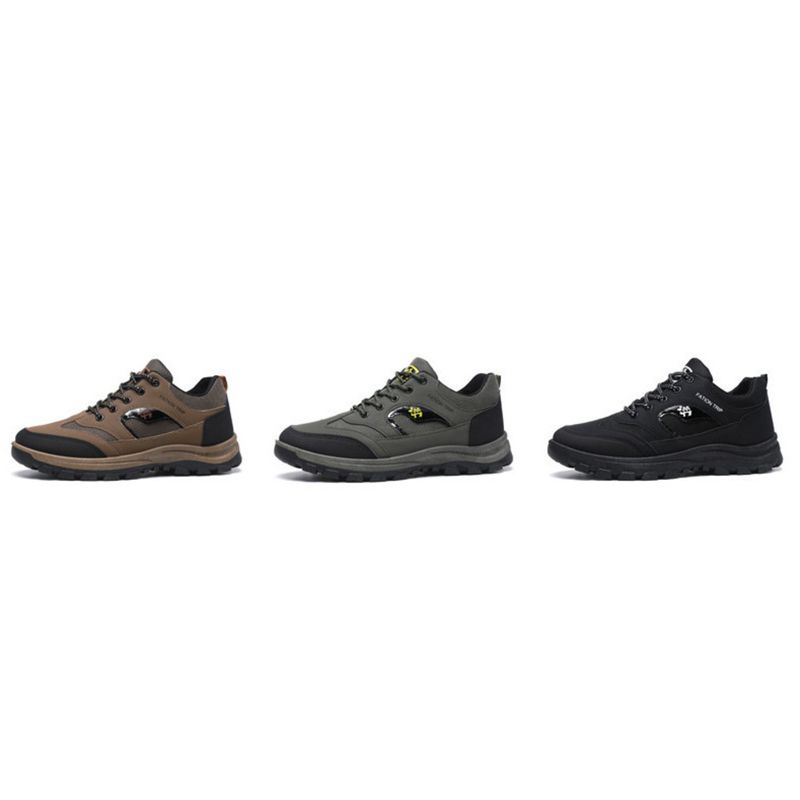 Scarpe da trekking da uomo, in cotone, per autunno e inverno, taglia extra large, casual, sportive, da lavoro, per escursioni all'aperto, da passeggio_voghion.com