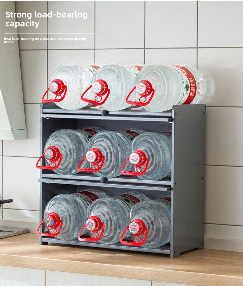 Kitchen Countertop Spice Rack Storage Organizer Shelf Multi-Functional Cabinet Artifact_voghion.com