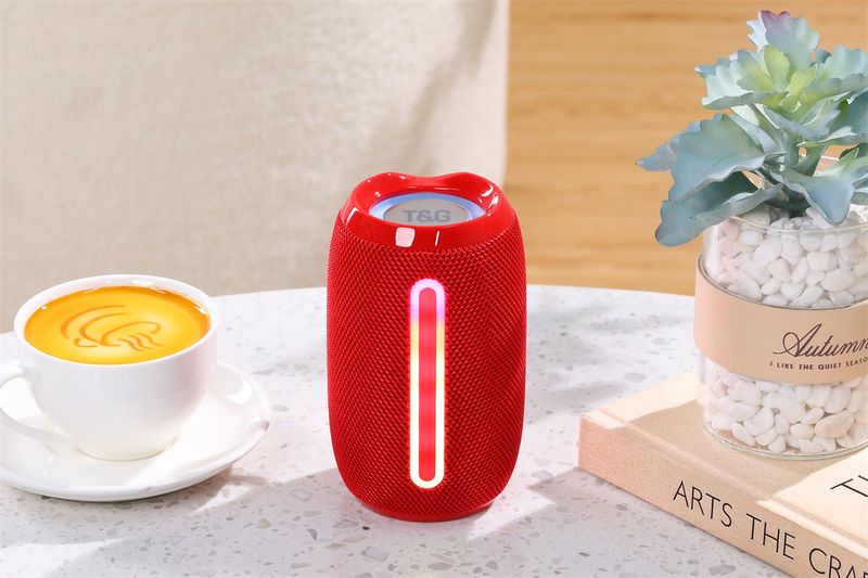 Neuer zylindrischer Kartensubwoofer als Geschenk für Desktop-Outdoor-Miniversion Bluetooth-Kleinstahlkanonenlautsprecher_voghion.com
