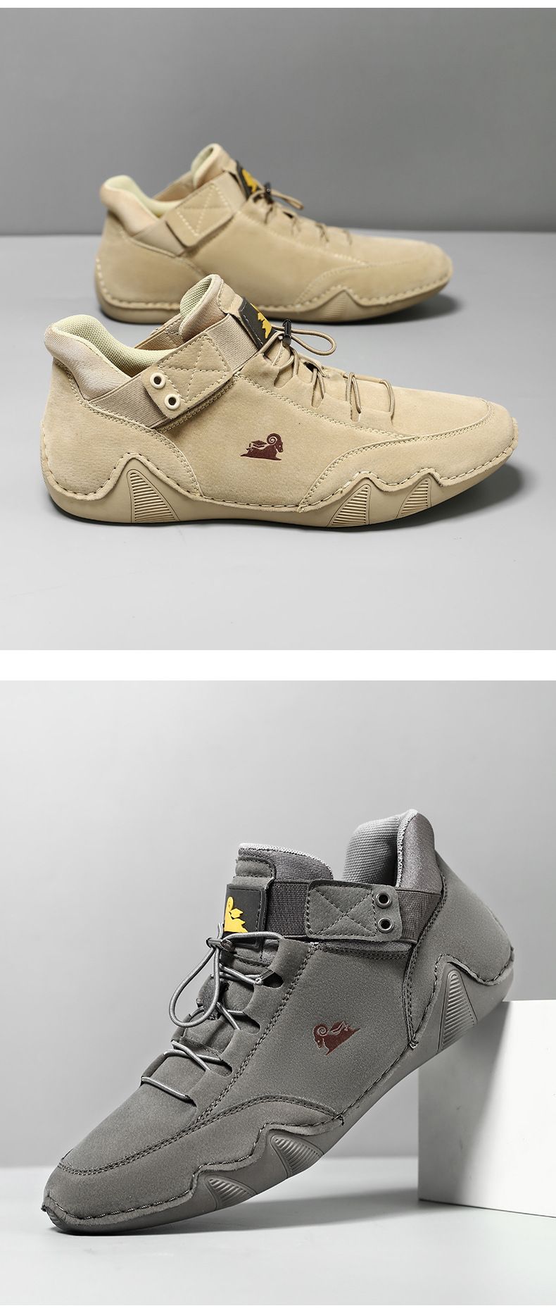 Large Size Martin Boots Spring High Top Men's Shoes Men's Casual Short Boots Board Shoes_voghion.com