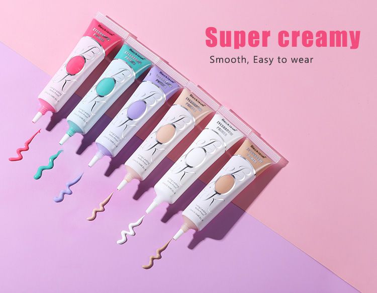 Øjenskygge Primer Øjenconcealer Base Makeup Hvid teint Lilla øjenskygge hold makeup vandtæt og svedafvisende_voghion.com