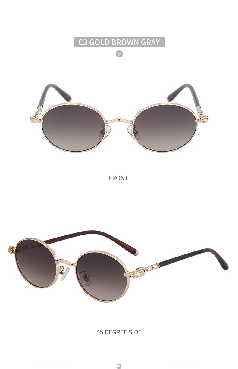 Ochelari de soare pentru bărbați și femei Ochelari de soare noi la modă cu cadru mic Ochelari de soare simpli personalizați pentru femei_voghion.com