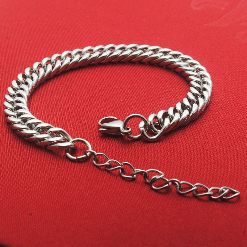 Anello da uomo in acciaio al titanio, autodifesa hip hop, gioiello con personalità, bracciale da uomo con osso di drago cubano alla moda_voghion.com
