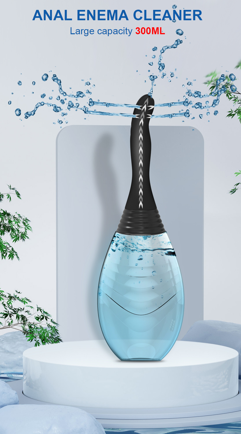 Plug anale per la pulizia, capacità 300ig, clistere per la salute, doccia rettale, giocattolo sessuale per l'ano, strumento per donne M_voghion.com