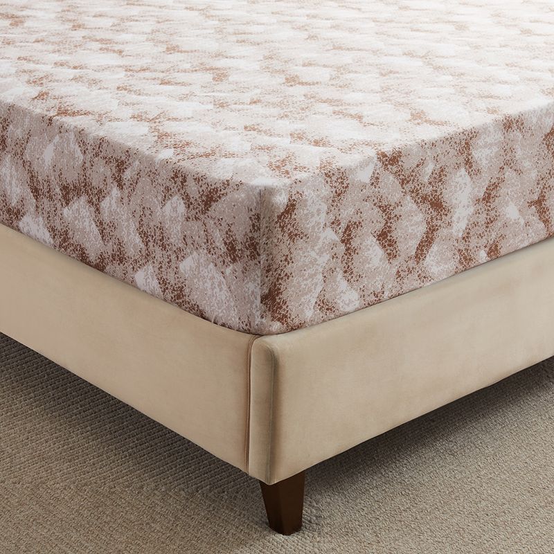 Ink Abstract Art Mattress Cover Polyester Skin Friendly Bed Fitted Sheet Mattress Protector Fitted Sheet_voghion.com