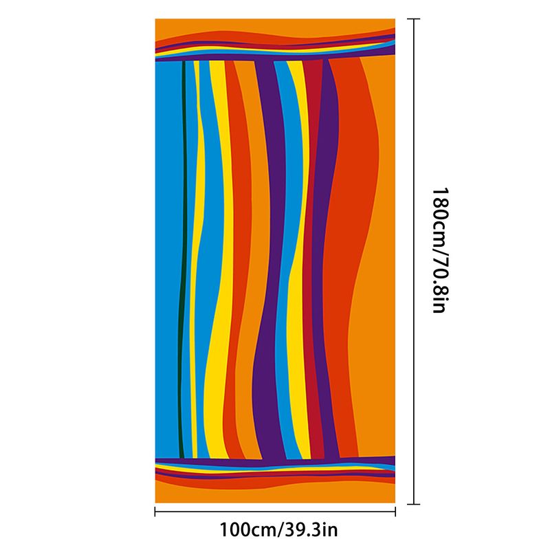 Asciugamano da spiaggia in microfibra anti-sabbia, sottile, ad asciugatura rapida, super assorbente, leggero, per viaggi, sport, piscina, nuoto, bagno, campeggio, yoga_voghion.com